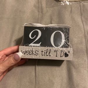 NEW wedding countdown blocks